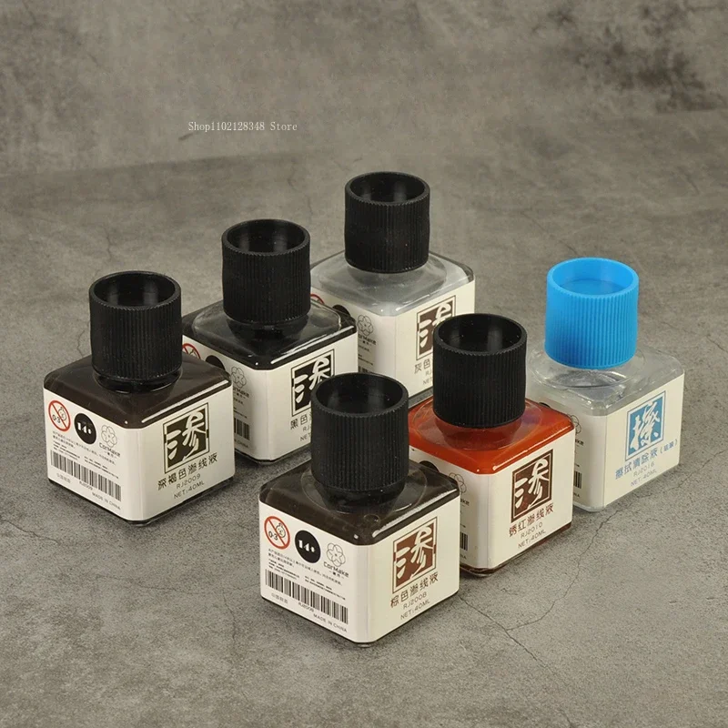 Paint Model Kit - 40 مللي/زجاجة لوحة خط لهجة اللون