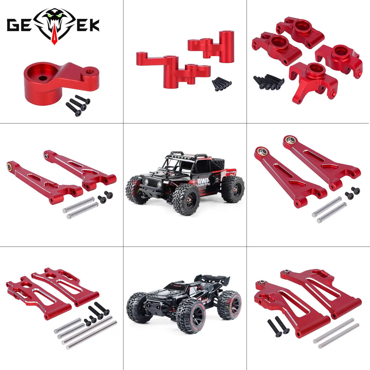Model Kit Eva - طقم أذرع التوجيه الأمامية والخلفية من