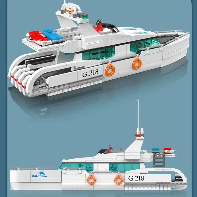 مجموعة بناء يخت الدلفين الأبيض - مراجعة Model Kit Yacht وسعره