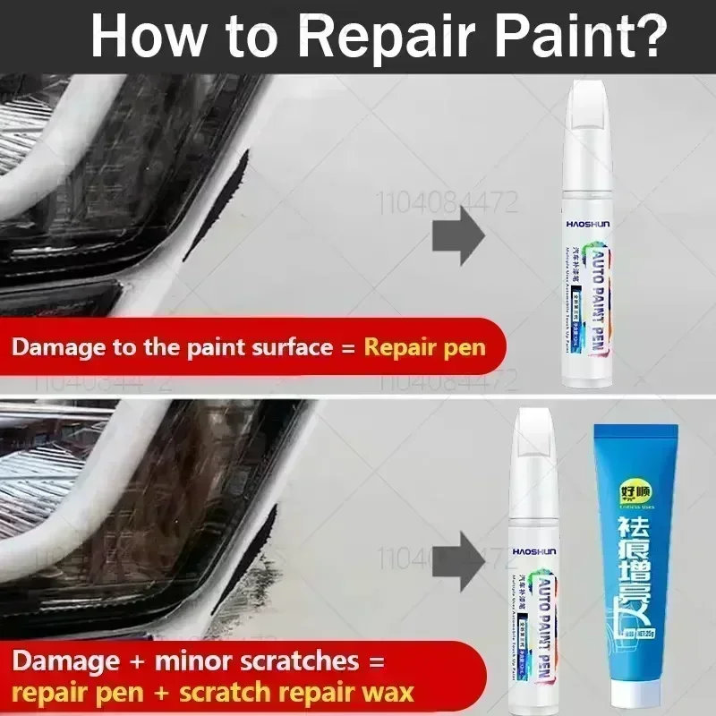قلم إصلاح طلاء السيارات لـ 199 - مراجعة Paint Model Kit وسعره