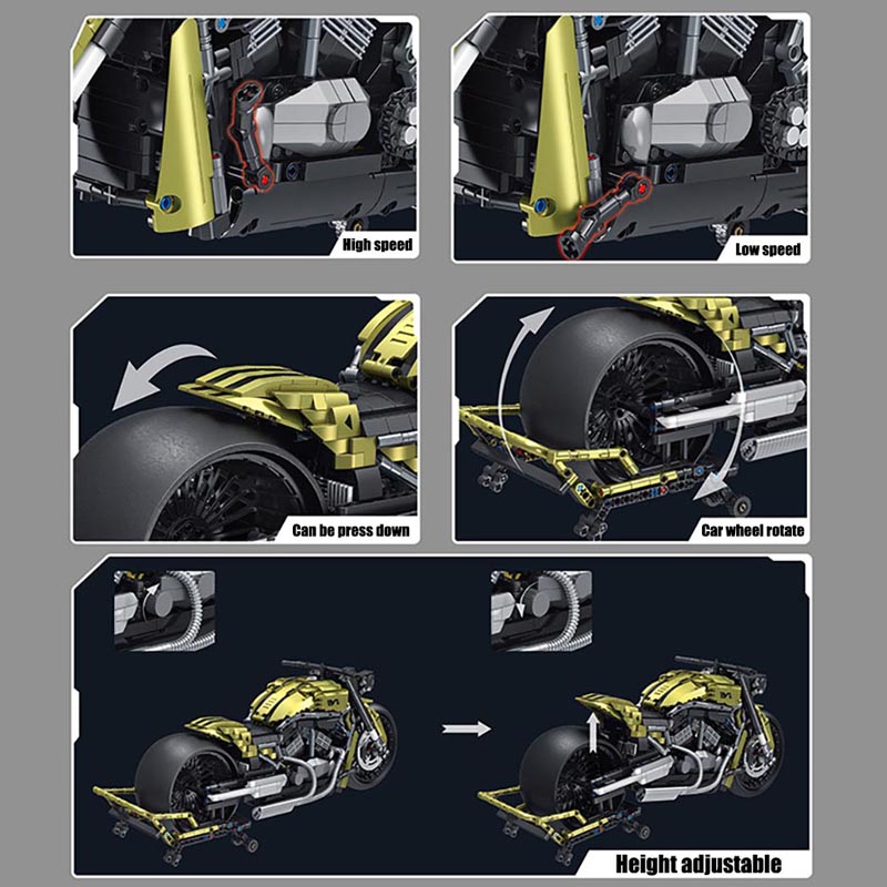المدينة التقنية 2427 قطعة Harl - مراجعة Model Kit Vespa وسعره